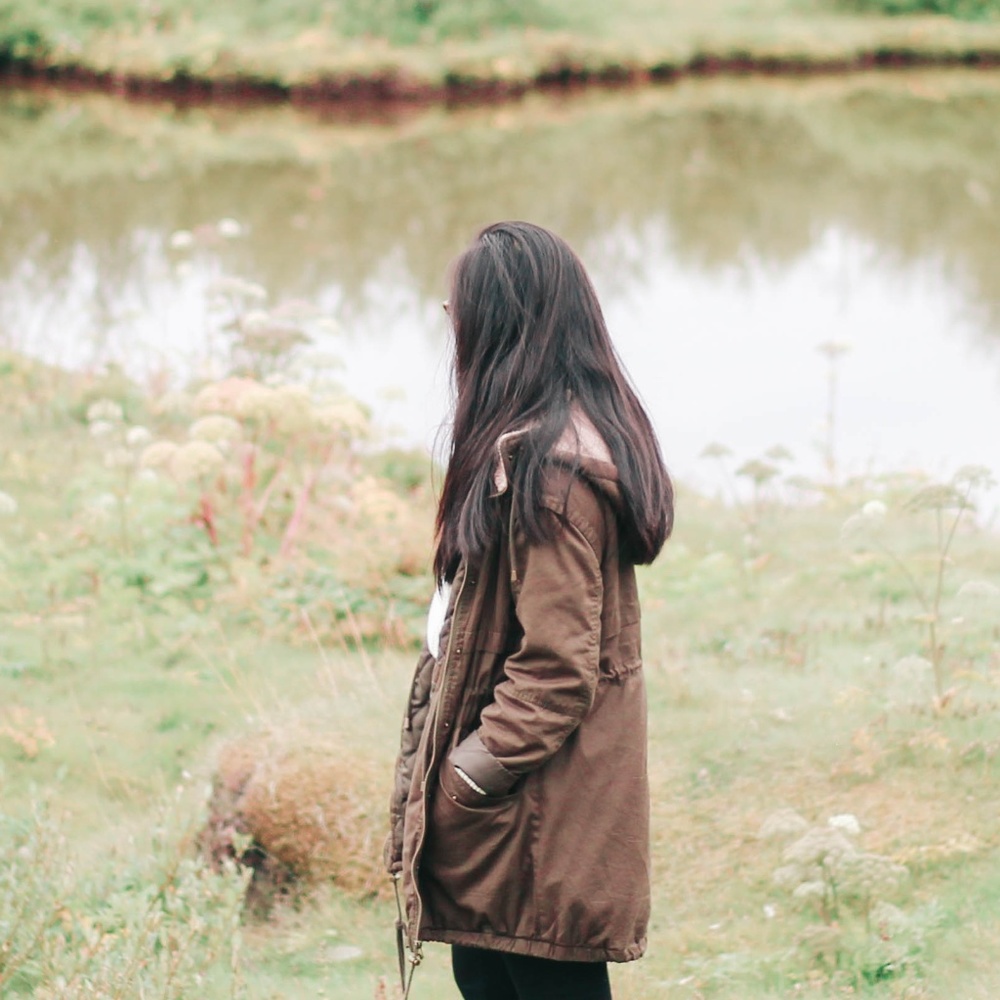 Forever 21 Shearling Anorak Parka Winter Coat